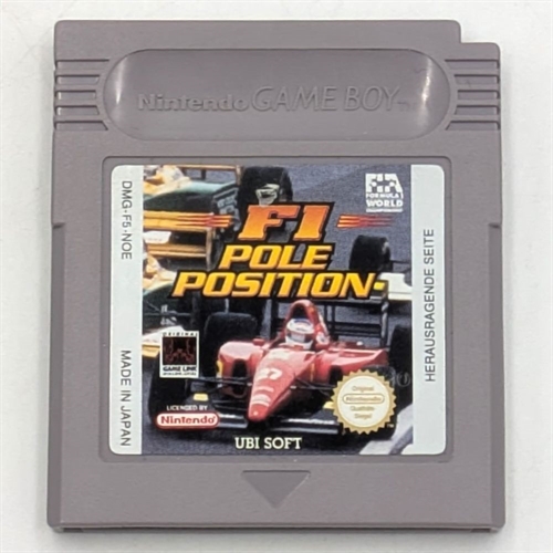 F1 Pole Position - Cartridge - (NOE) - Gameboy Original (B Grade) (Used)